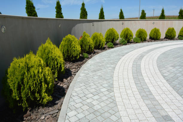 Residential Paver Driveway in Burlingame, CA